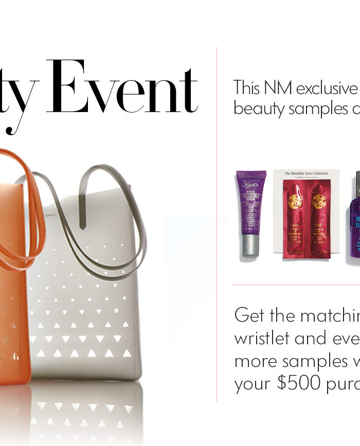 Free Eddie Borgo Tote at the Neiman Marcus Spring Beauty Event